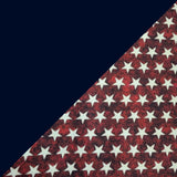 Navy w/ Red - White Stars Band & Brim