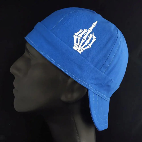 Skeleton Finger Cotton Welding Hat |  HD Welding Hats