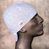 Sky Paisley Bandanna Cotton Welding Cap |  HD Welding Hats