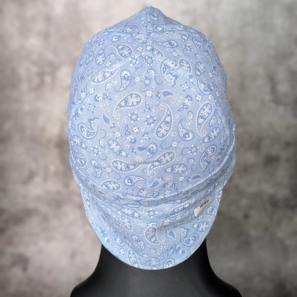 Sky Paisley Bandanna Cotton Welding Cap HD Welding Hats