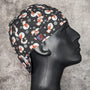 Snowman on Black Cotton Welding Cap |  HD Welding Hats