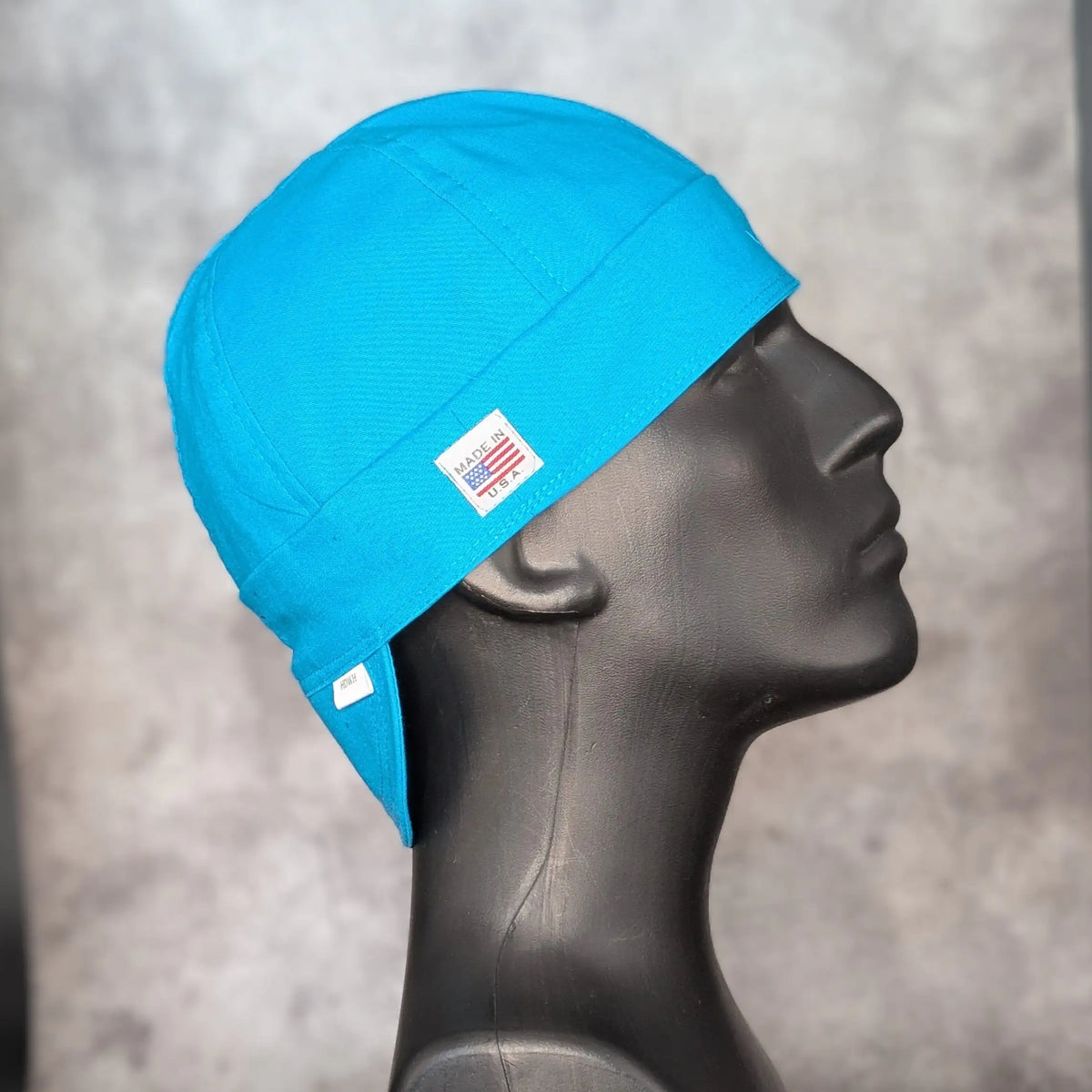 Turquoise Cotton Welding Cap |  HD Welding Hats
