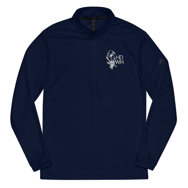 Navy Adidas Quarter Zip Pullover