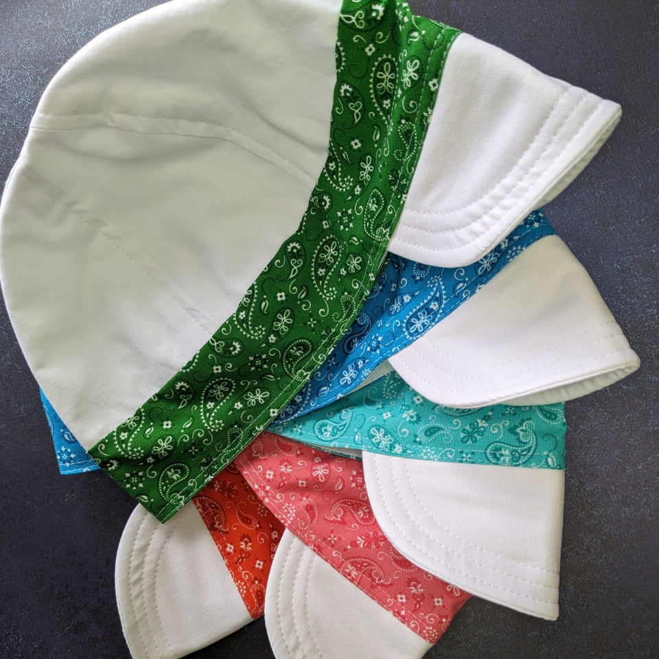  Bandanna 2 Tone Welding Hats set