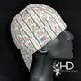 Brown Ticking Welding Cap