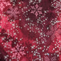 Burgundy Snowflake welding cap fabric
