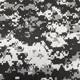 Digital Black & White Camo Welding cap fabric