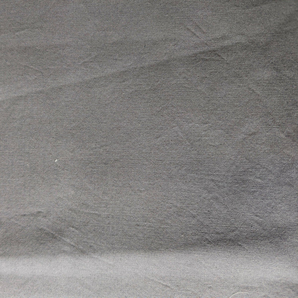 Gray Cotton Welding Cap fabric close-up showing solid gray cotton fabric.