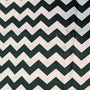 Green Chevron welding cap fabric