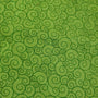Lime green fabric with dark green swirling scroll pattern, used for HD Welding Hats Lime Scrolls Welding Cap.