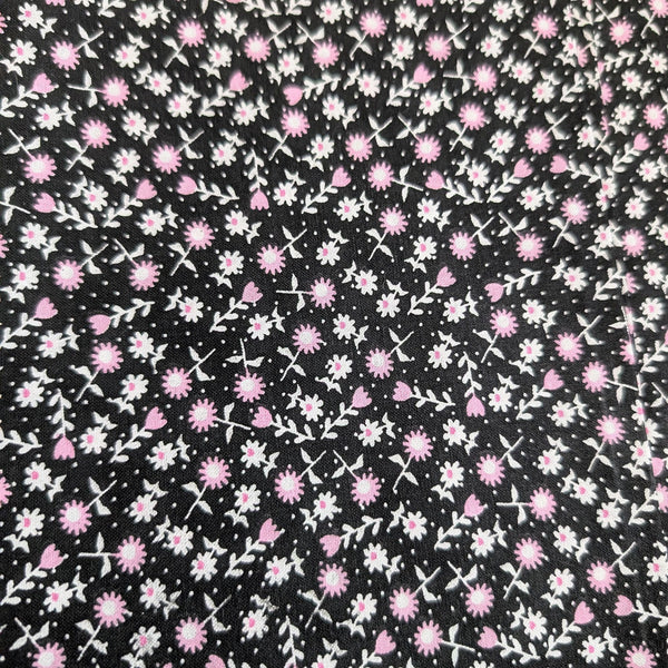 Mni Floral welding cap fabric