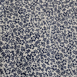 Navy Floral welding cap fabric