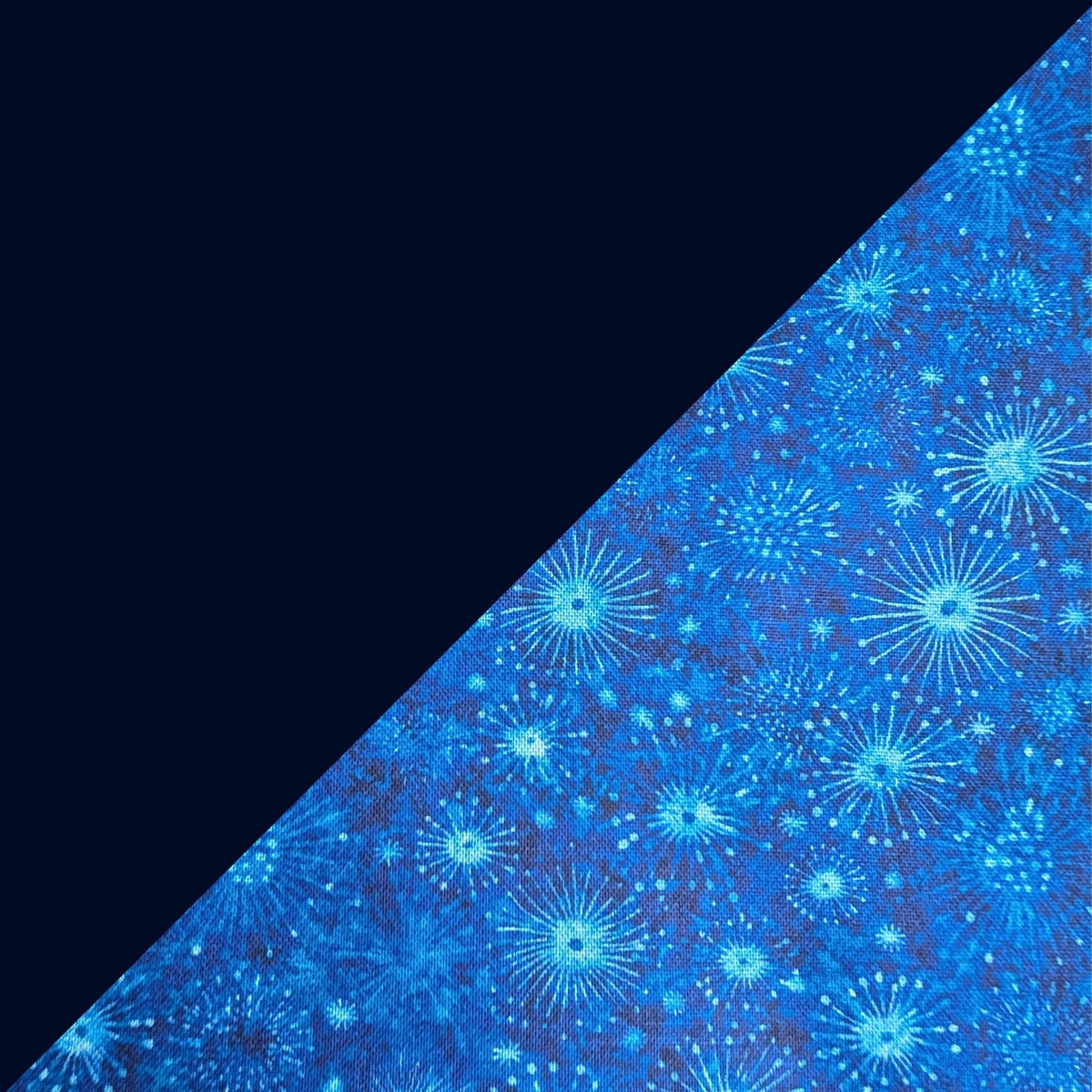 Blue Sparks 2 Tone Cotton Welding Cap