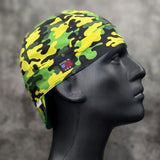 Neon Green Camo Welding Cap - HD Welding Hats