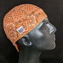 Orange Bandanna Welding Cap