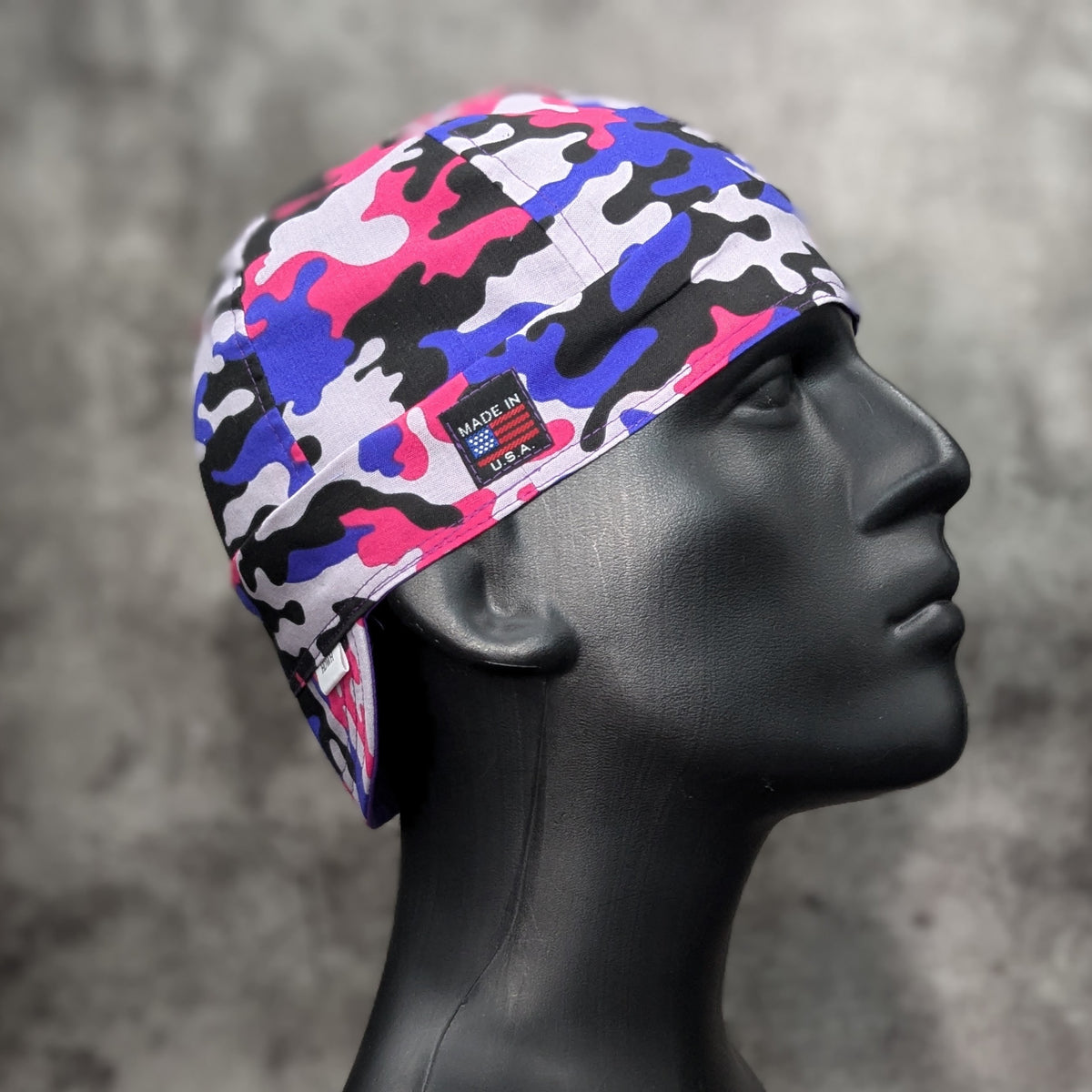 Psychedelic Camo Welding Cap - HD Welding Hats