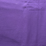 Purple Welding Cap fabric close-up showing solid purple cotton fabric.