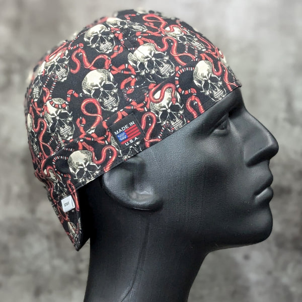 Skulls & Snakes Welding Hat