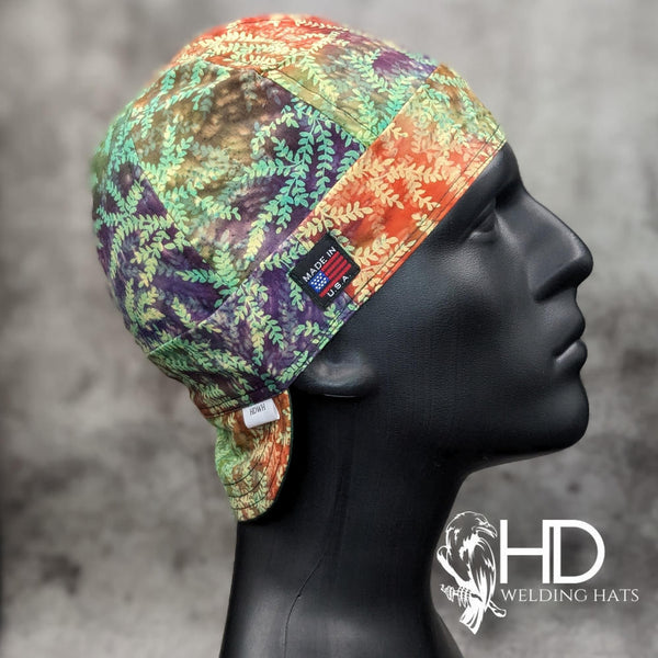 Sunset Fern Welding Hat