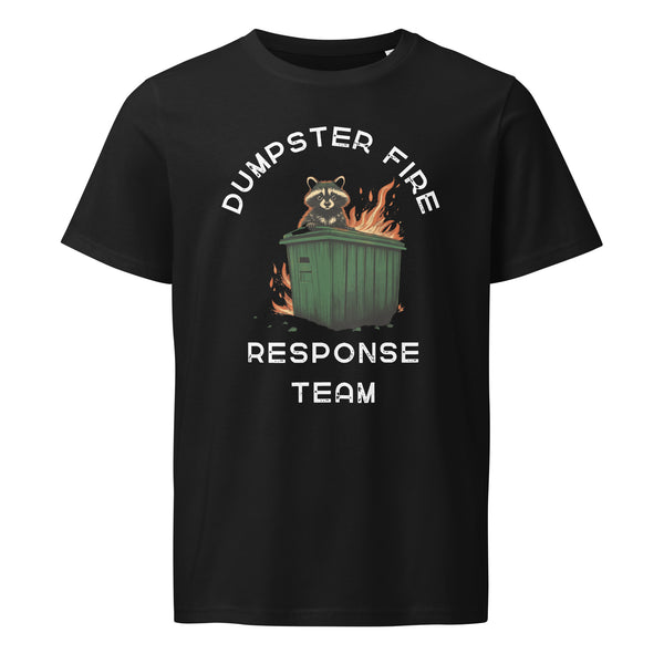 Dumpster Fire T-shirt in Black - HD Welding Hats