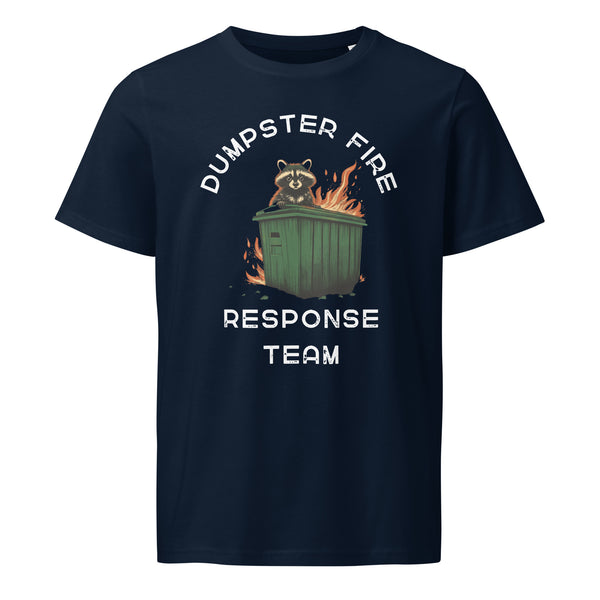 Dumpster Fire T-shirt in Navy - HD Welding Hats