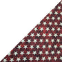 Red w/White Stars 2 Tone Cotton Welding Cap
