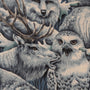Winter Animals welding cap fabric