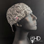 Black & White Paisley Bandanna Welding Hat - HD Welding Hats