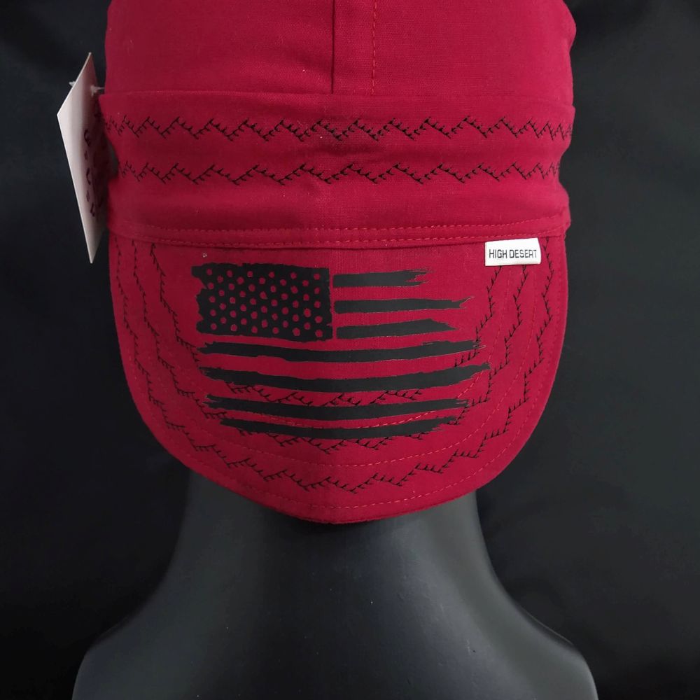 Distressed Flag Extra - HD Welding Hats