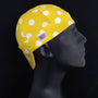 Bright Yellow Dots Welding Cap