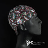 Black Paisley Welding Hat