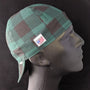Buffalo Plaid Green Welding Cap