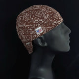 Chocolate Bandanna Welding Hat