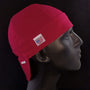 Solid Red Welding Cap