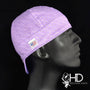 Purple Calico Welding Hat