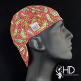 Red Paisley Welding Hat