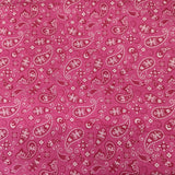 Rose Paisley Bandanna Welding Hat