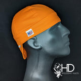 Solid Orange Welding Hat