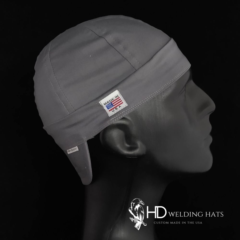 Steel Gray Welding Hat