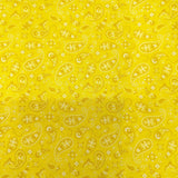 Yellow Paisley Bandanna Welding Cap