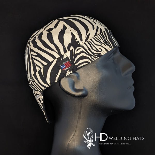 Zebra Welding Hat